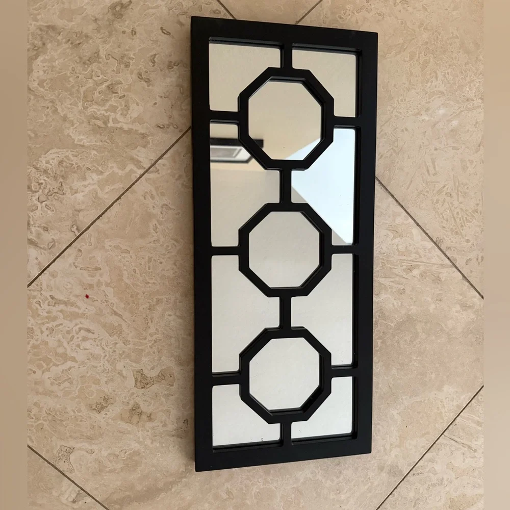 Geometric Accent Mirrors